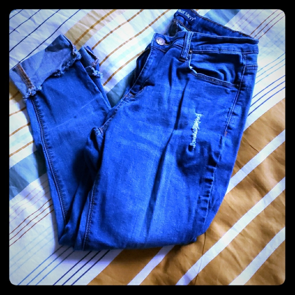 Distressed Jeans